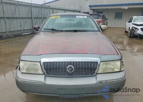 2005 Mercury Grand Marquis Gs z USA, uszkodzony, nr VIN 2MEFM74W75X609700